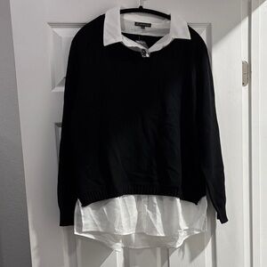 Black and White Women's Sweater